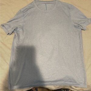 Men's M Lululemon Heathered Blue Soft Jersey Tee